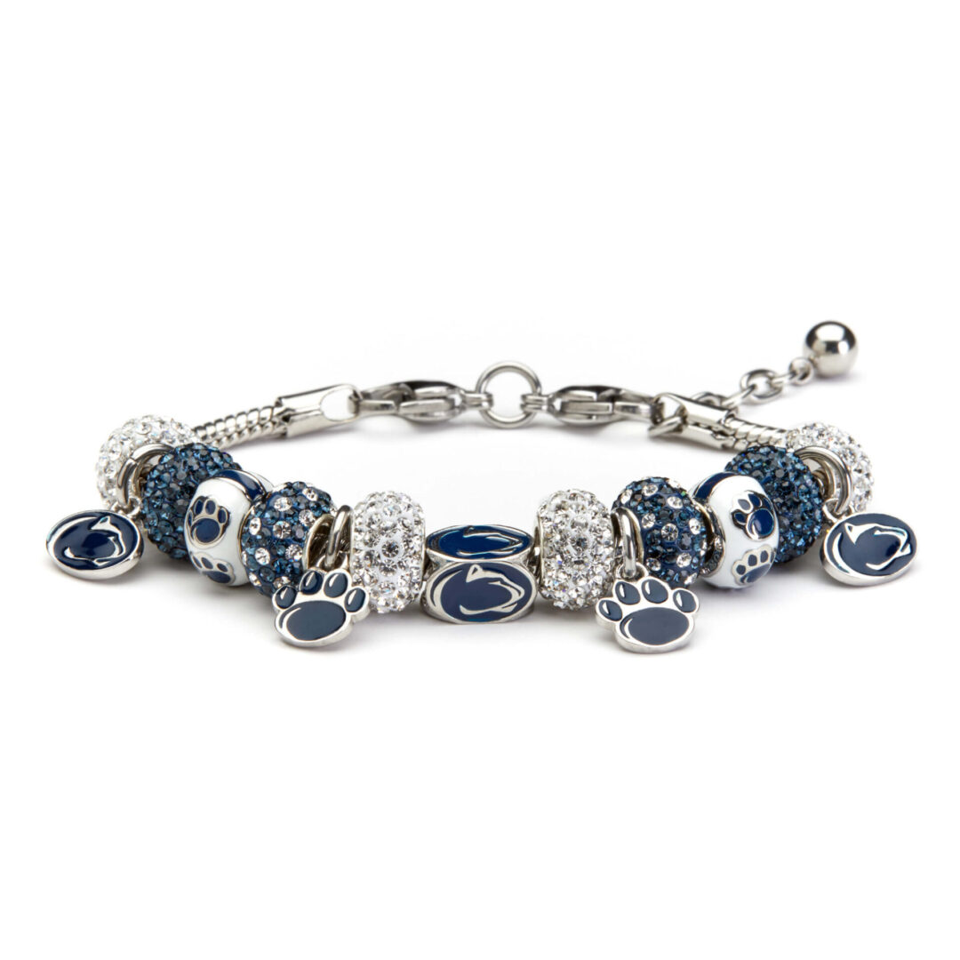 Pandora pennsylvania nittany lions charm bracelet.